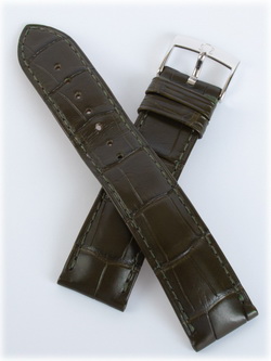 Omega alligator strap