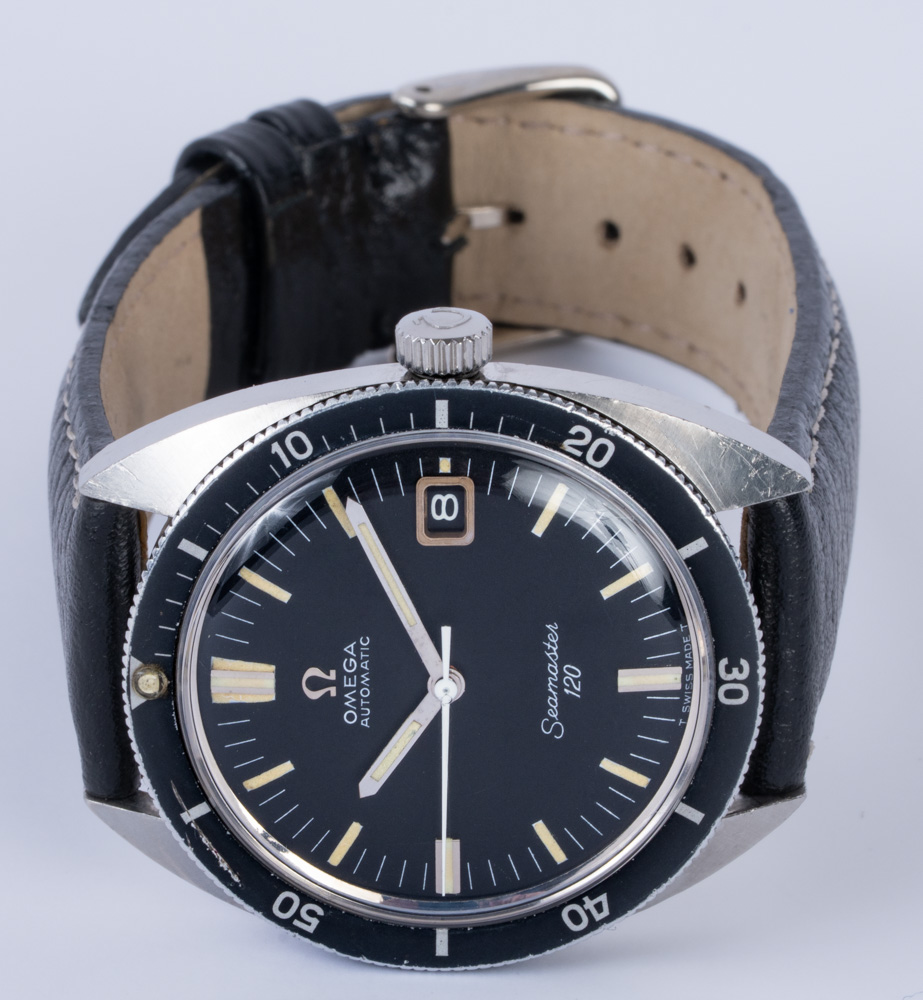 Omega Seamaster 120 Vintage 166.027 - 1972 Matte Black Dial, Steel