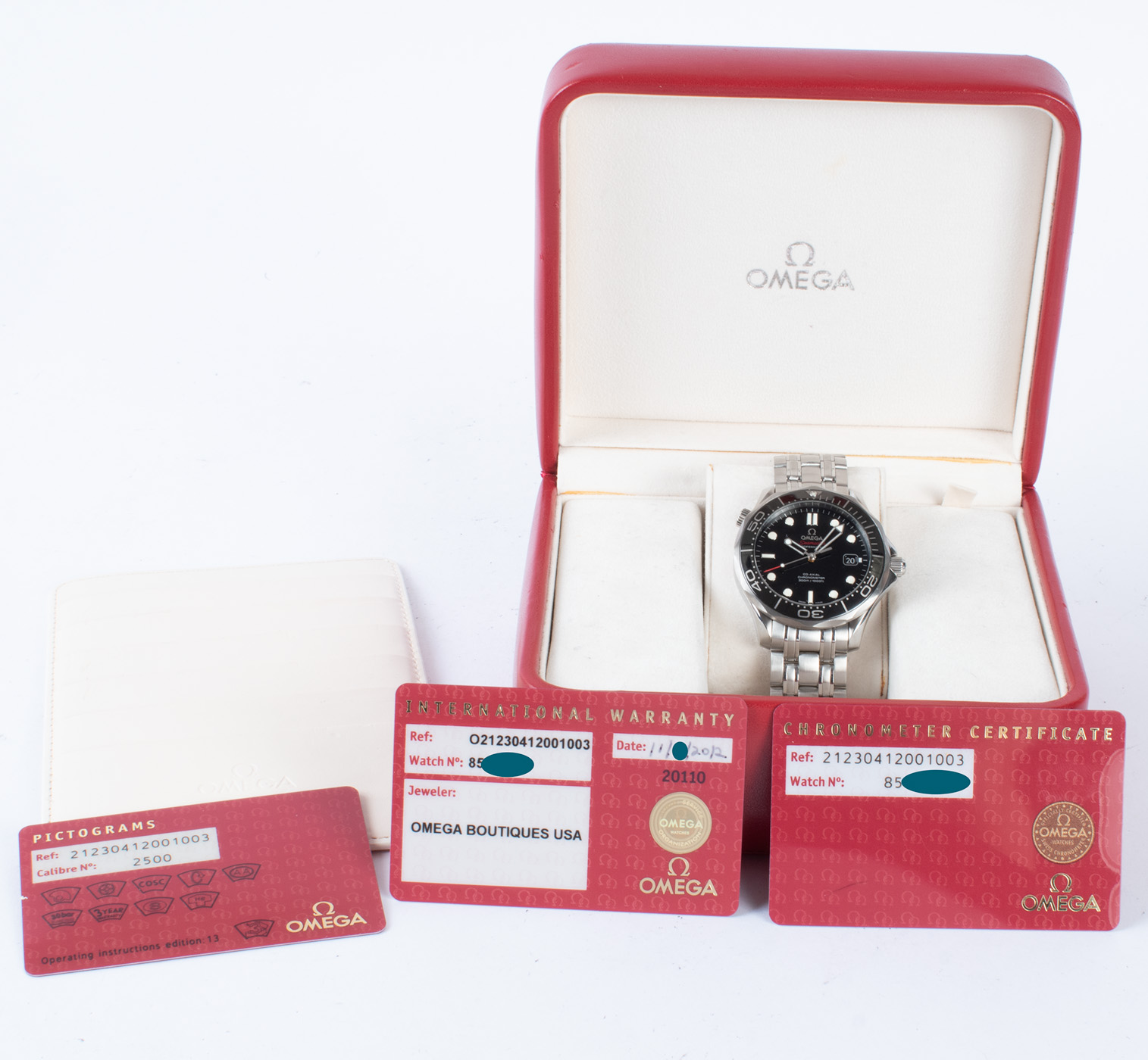 Omega Seamaster Diver 300M 212.30.41.20.01.003 - 2012 Deep Black