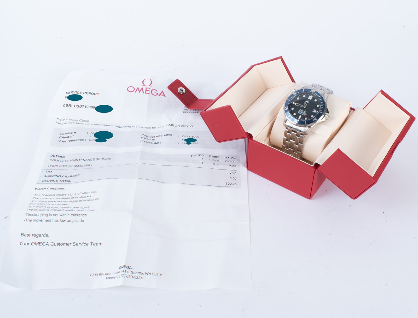 Omega Seamaster Professional : 2531.80