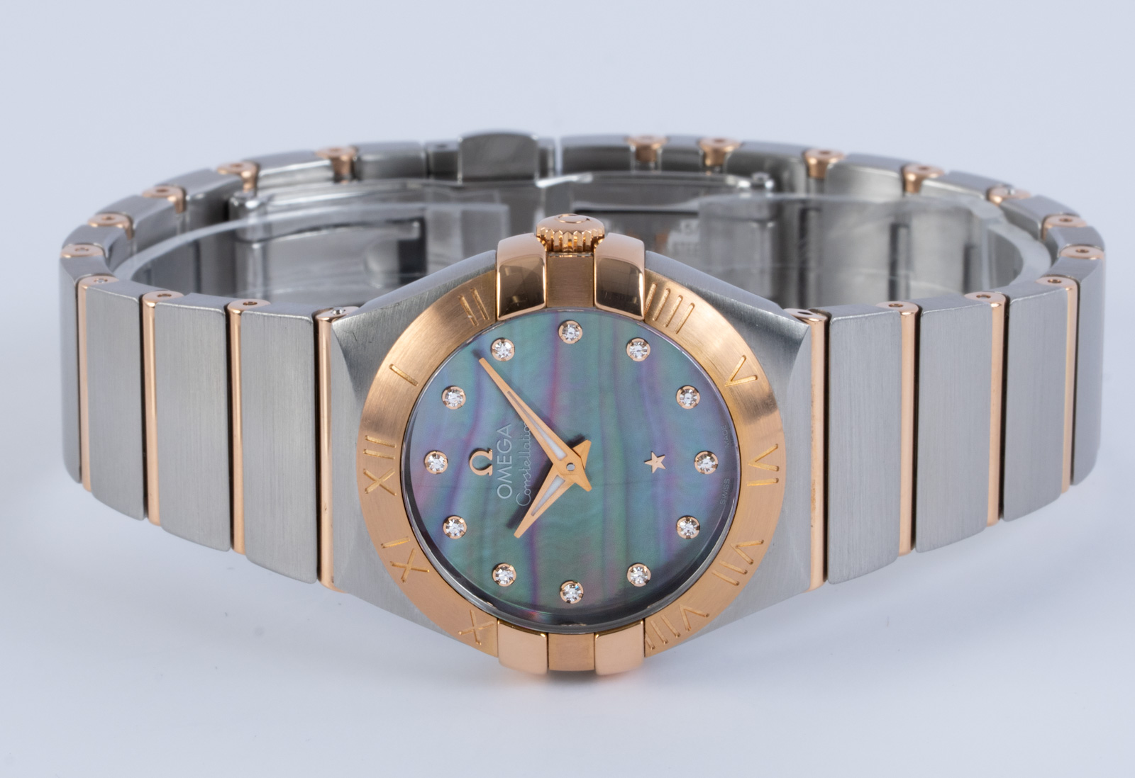 Omega Ladies Constellation 27mm 123.20.27.60.57.006 - 2016 Diamond