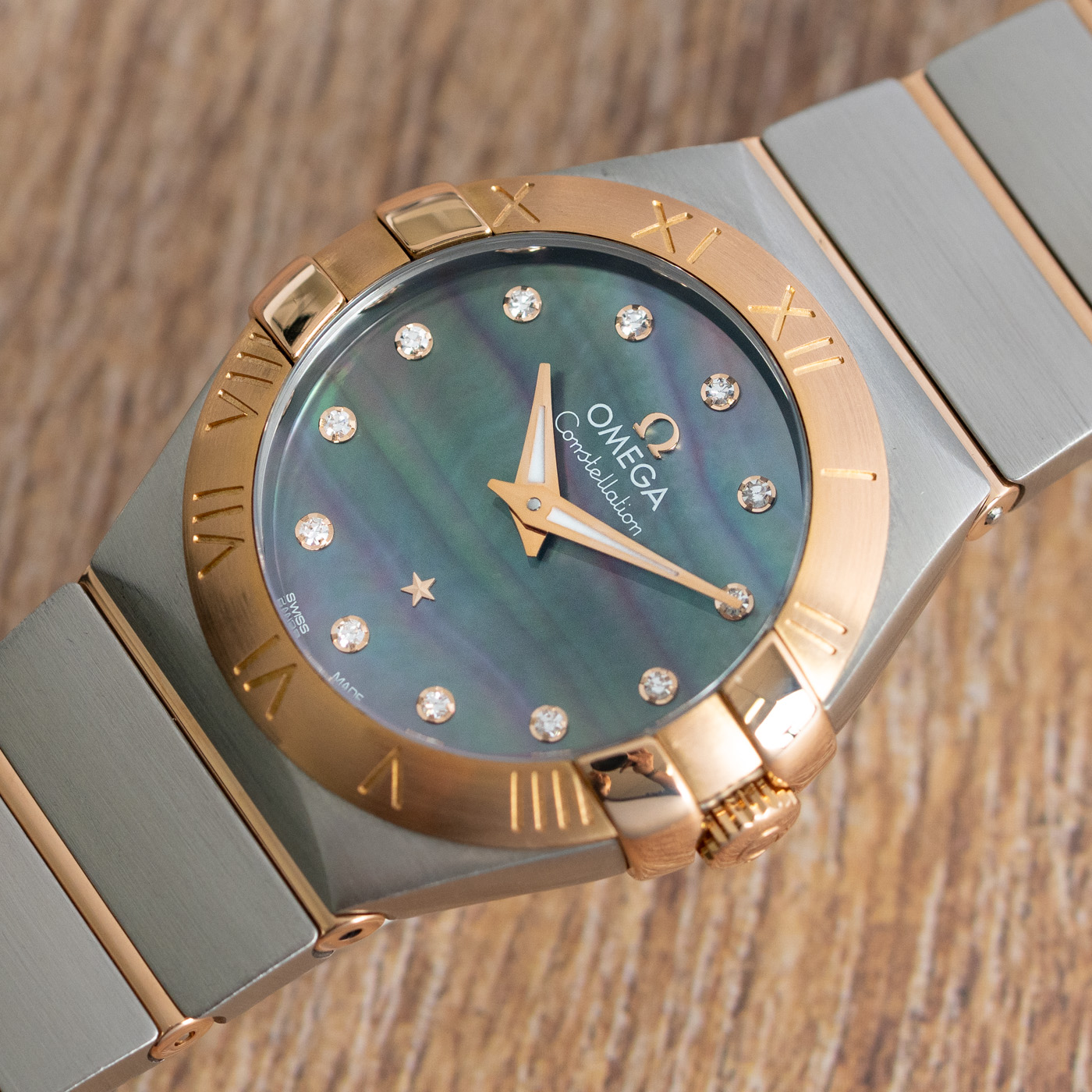 Omega Ladies Constellation 27mm 123.20.27.60.57.006 - 2016 Diamond