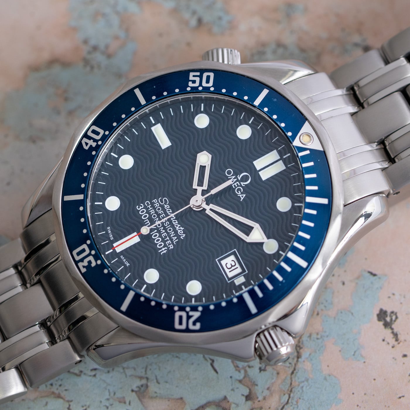 Omega Seamaster Professional 2531.80 - Blue Wave Dial, Steel, 41mm