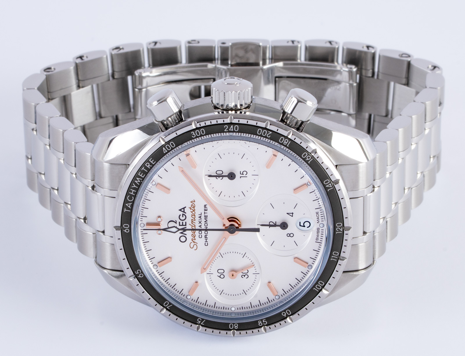 Omega Speedmaster 38 324.30.38.50.02.001 - 2025 Opaline Silver