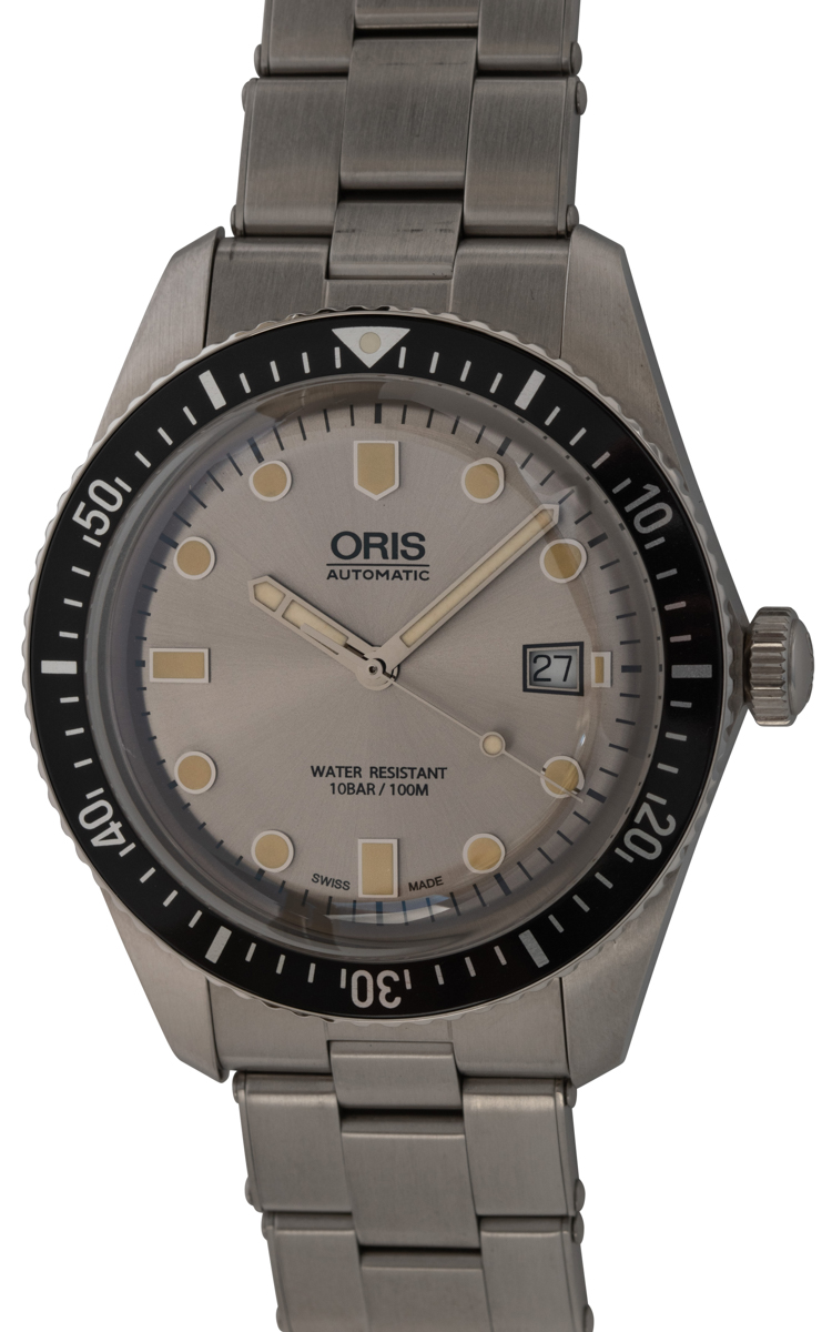 oris diver 65 two tone