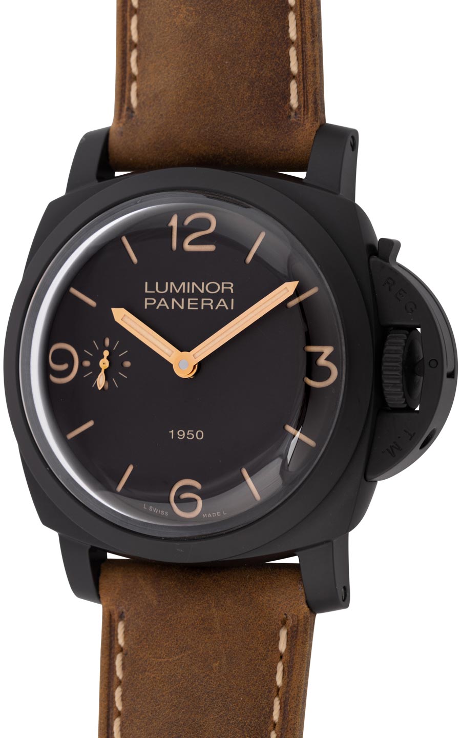 Panerai Luminor 1950 PAM 375 SOLD OUT brown dirty