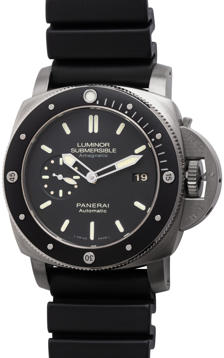 Panerai - Luminor Submersible 1950 Amagnetic 3 Days Automatic Titanio
