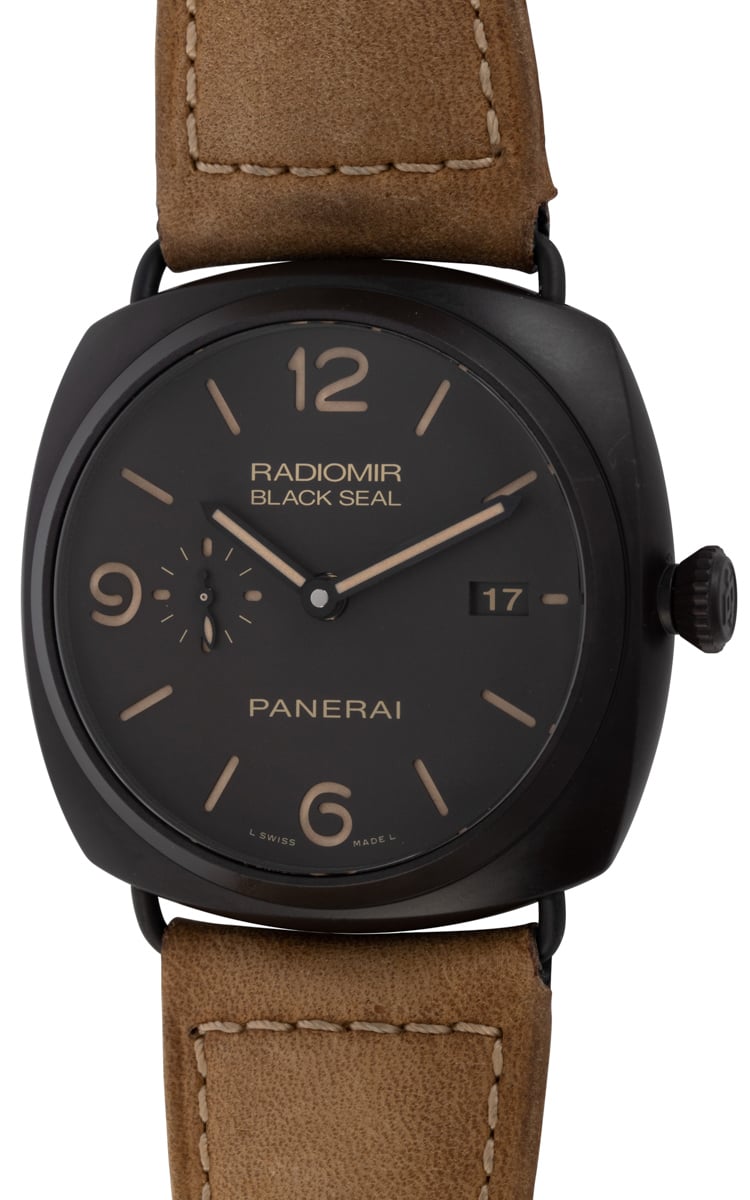 Panerai Radiomir Composite Black Seal PAM 505 SOLD OUT black sandwich dial