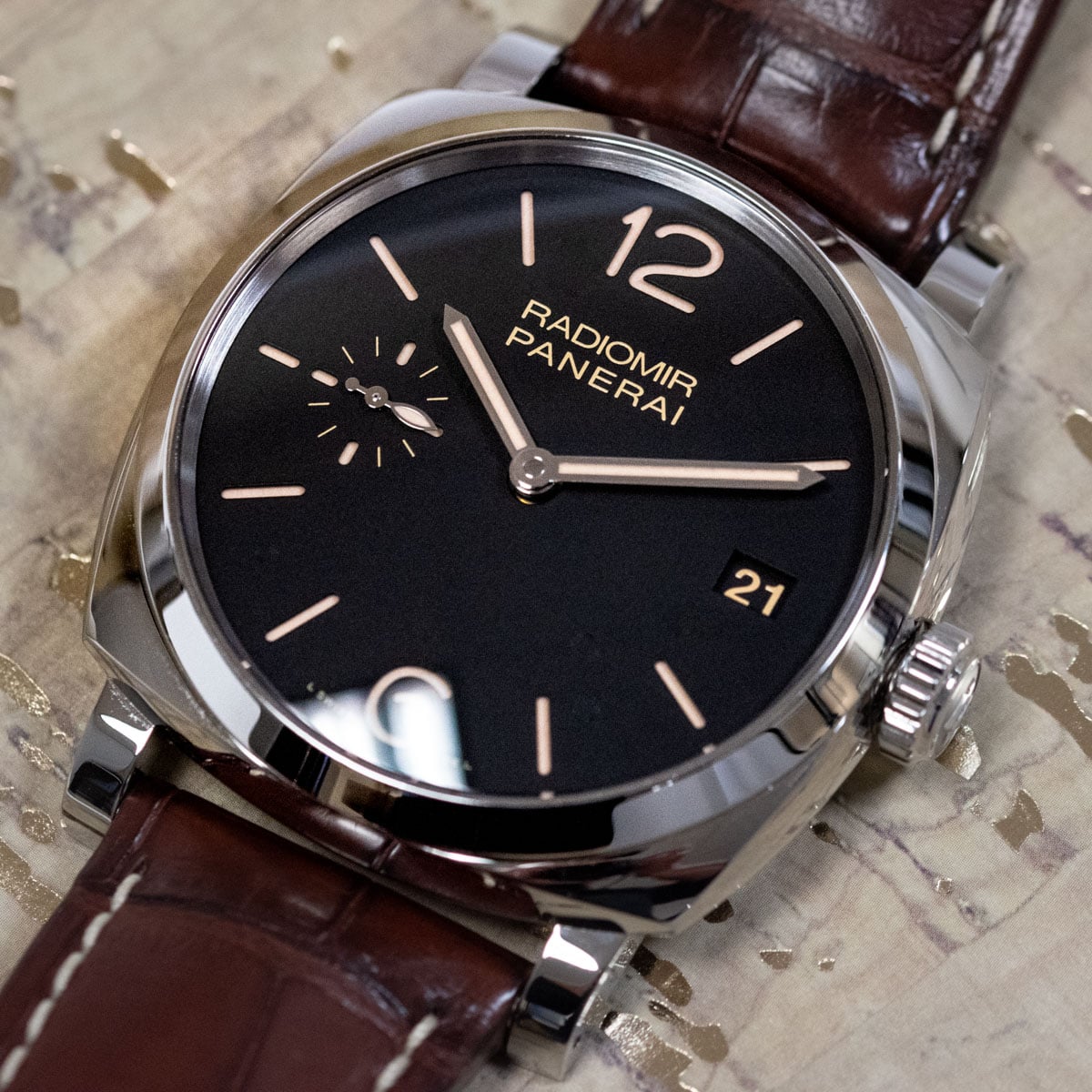 PANERAI Radiomir 1940 3 Days PAM00514 Date Hand Winding Men\'s Watch_960441 Panerai 1940 3 Days Radiomir Pam for $3,950 for sale from a  main image 2