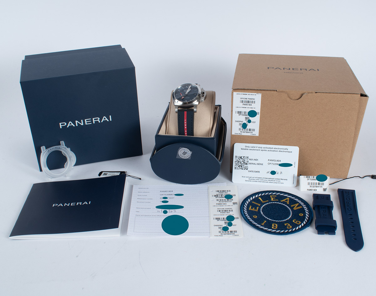 Panerai Luminor Quaranta BiTempo Luna Rossa PAM01404 - SOLD OUT