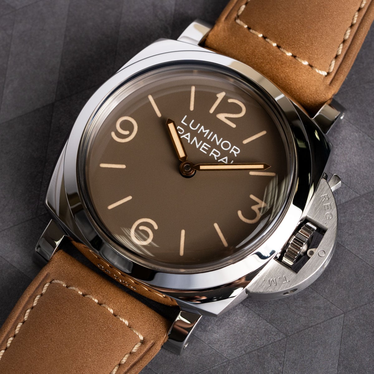 Panerai Luminor 1950 3 Days PAM00663 - SOLD OUT - 2016 Mocha Brown