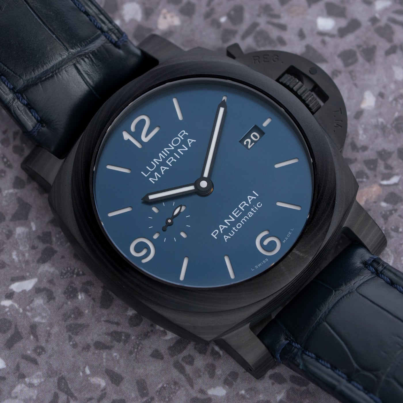 Panerai Luminor Carbotech Blu Notte 44 PAM 1664 - 2021 Blue