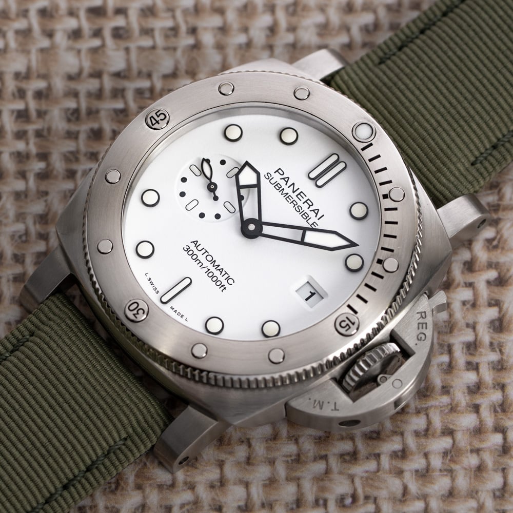 Panerai Submersible QuarantaQuattro Bianco PAM01226 - 2022 White