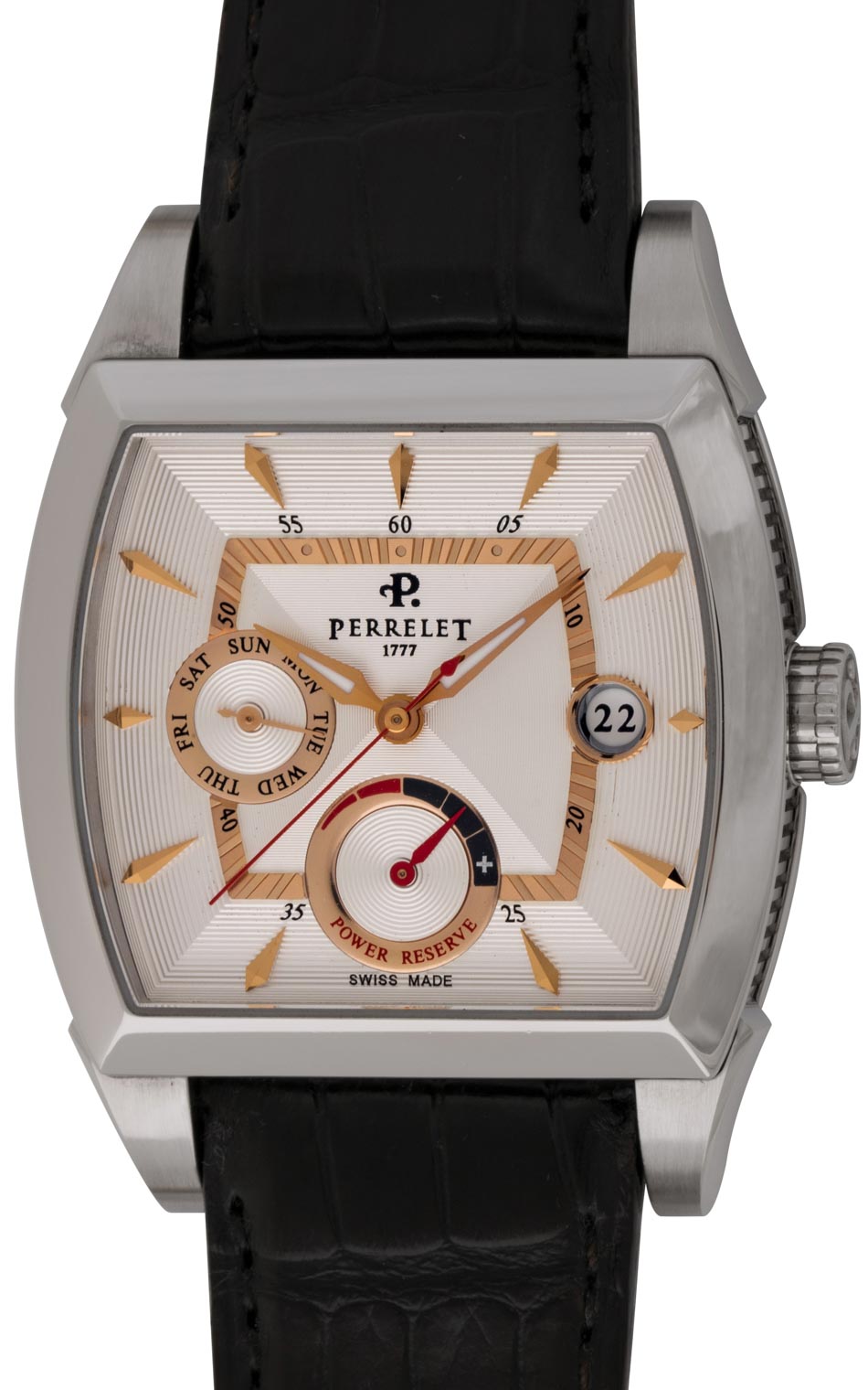 Perrelet - Power Reserve Day-Date Cushion