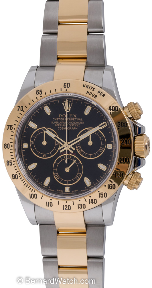 Rolex - Daytona Cosmograph : 116523 : SOLD OUT : black dial on 