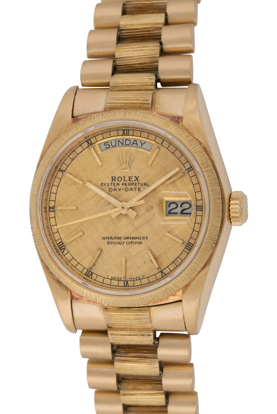 Rolex President DayDate 36mm 18078 18K Yellow Gold Rolex Factory Bark
