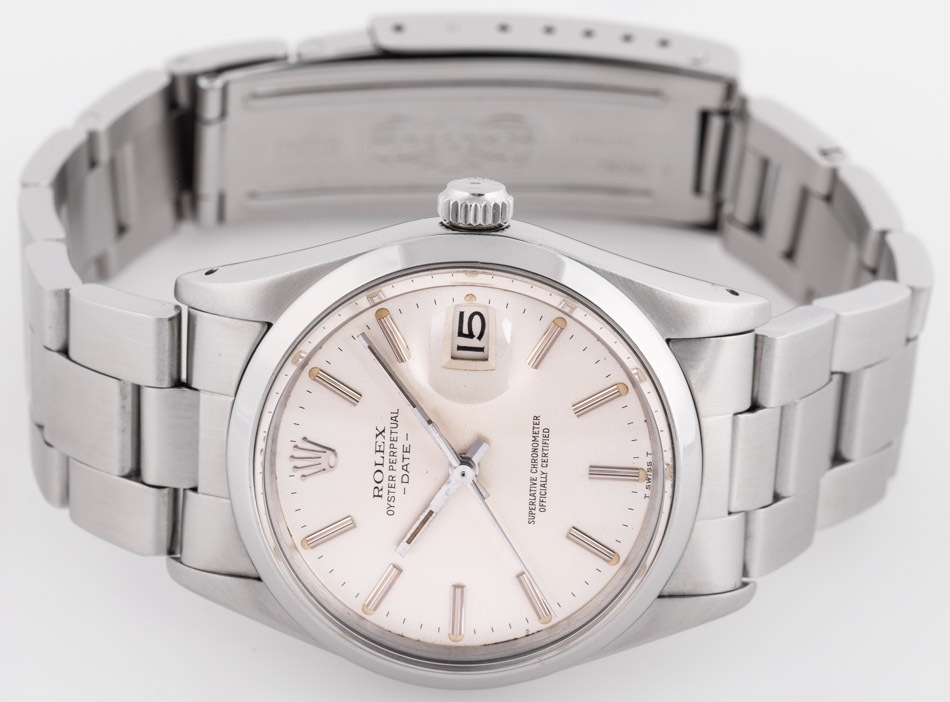 Rolex Date 15000 - SOLD OUT - 1981 Silver Dial, Steel, 34mm