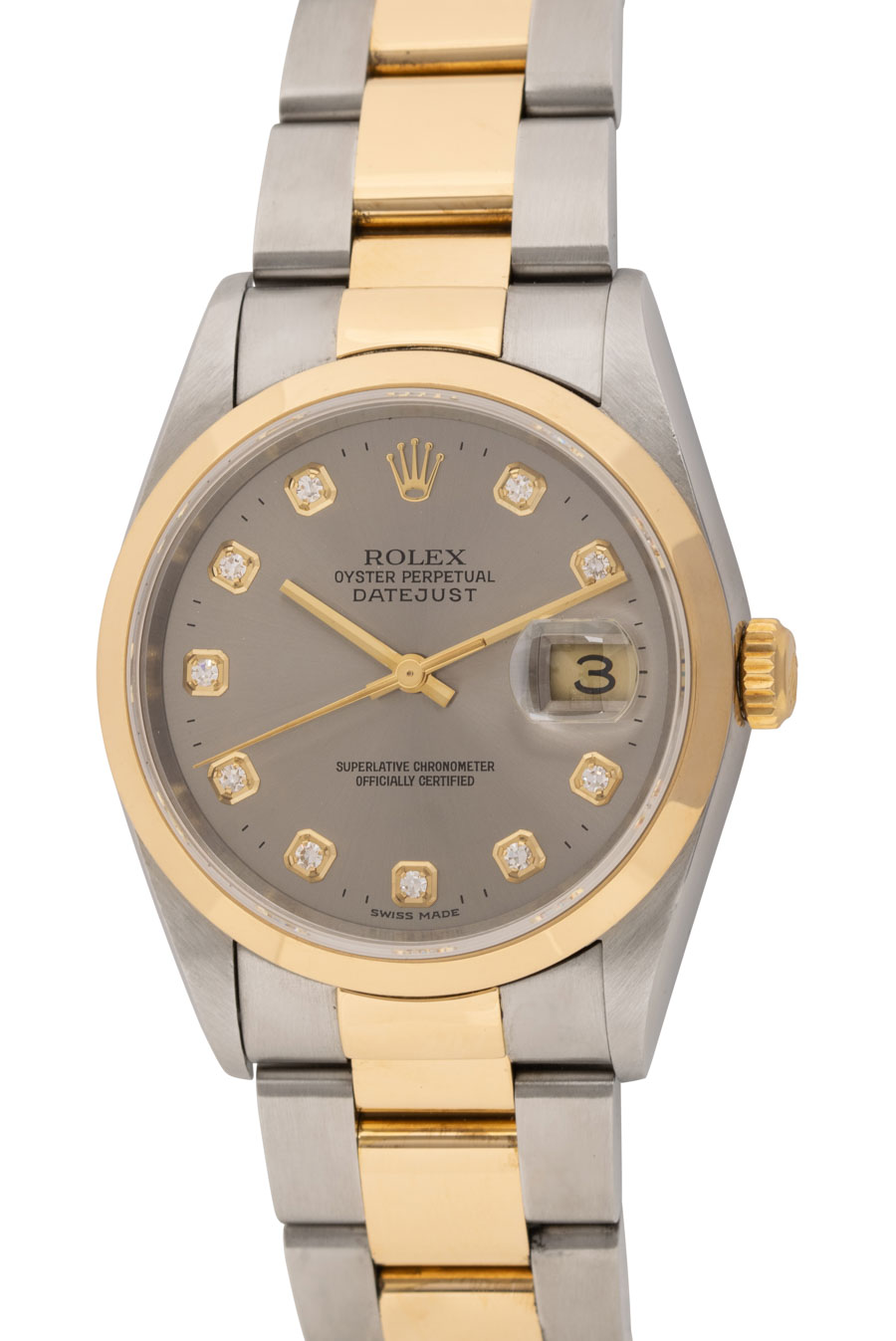 Rolex - Datejust : 16203 : SOLD OUT : Diamond rhodium (dark