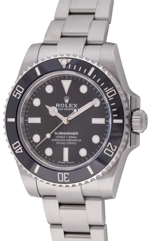 Rolex Submariner 114060 SOLD OUT black dial on heavy Oyster bracelet SEL