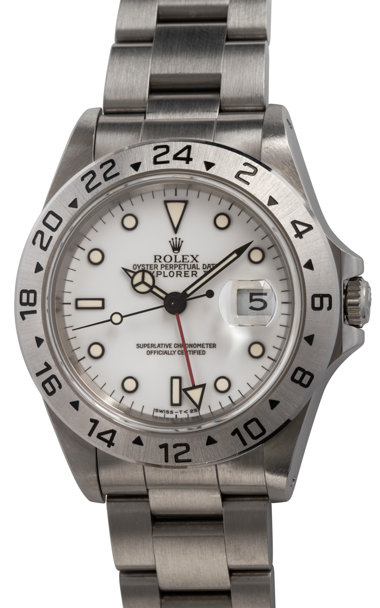 Rolex - Explorer II 'Chicchi di Mais' : 16570 : SOLD OUT : white dial