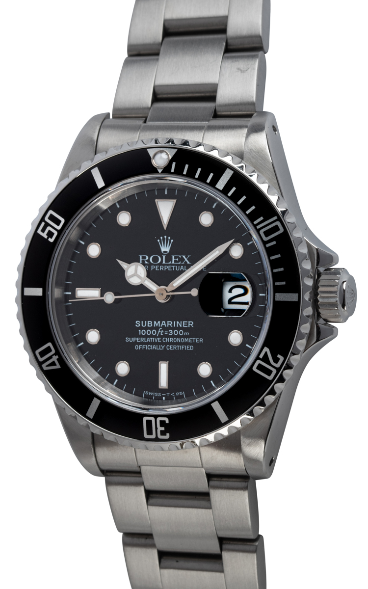 Rolex Submariner Date : 16610 T serial 