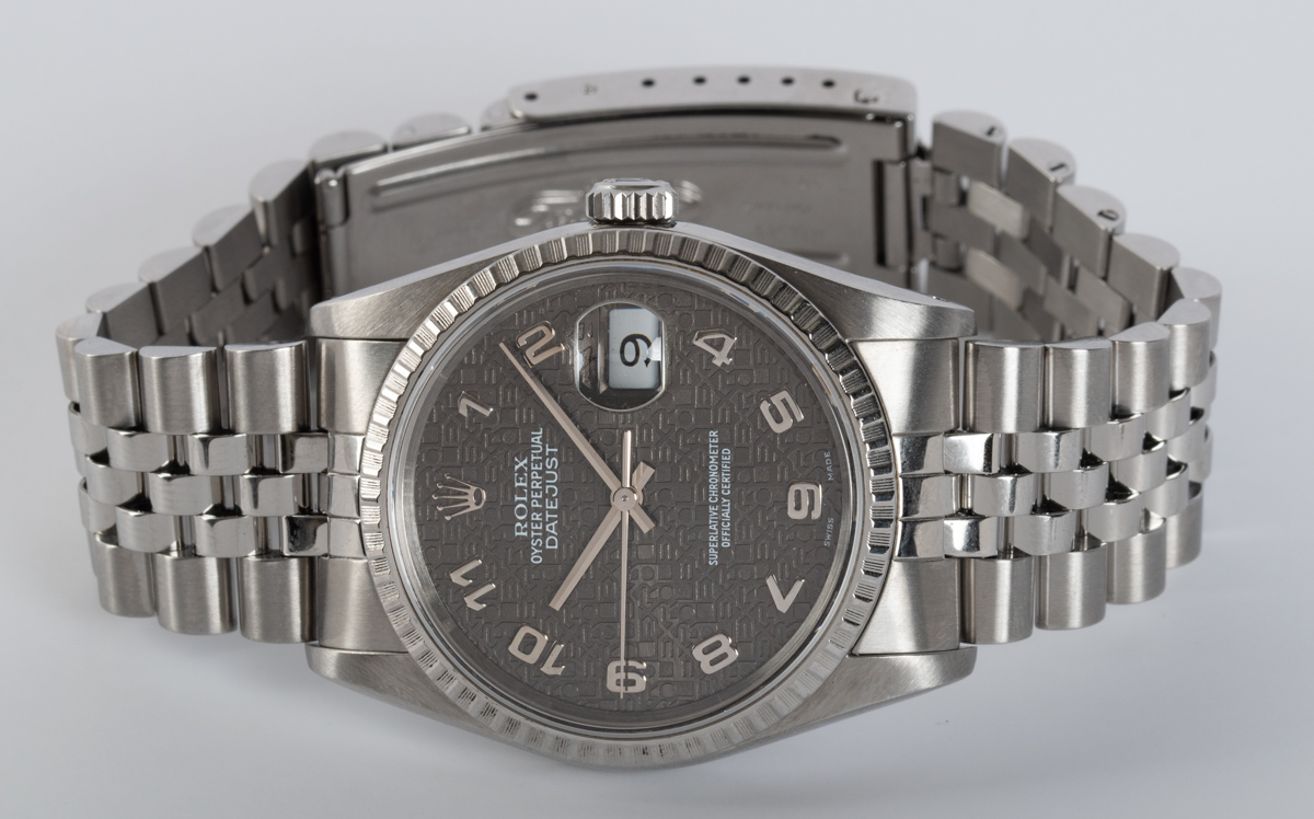Front of Rolex - Datejust 'Jubilee Dial'