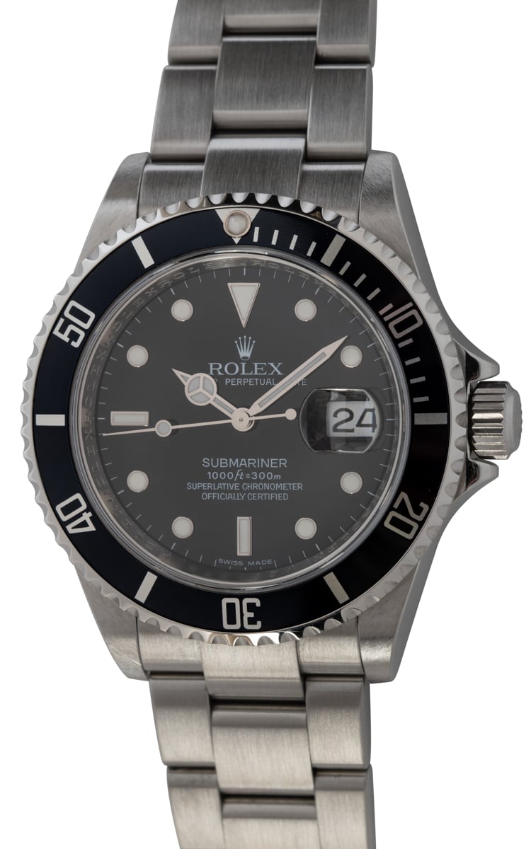 Rolex - Submariner Date - never polished transitional