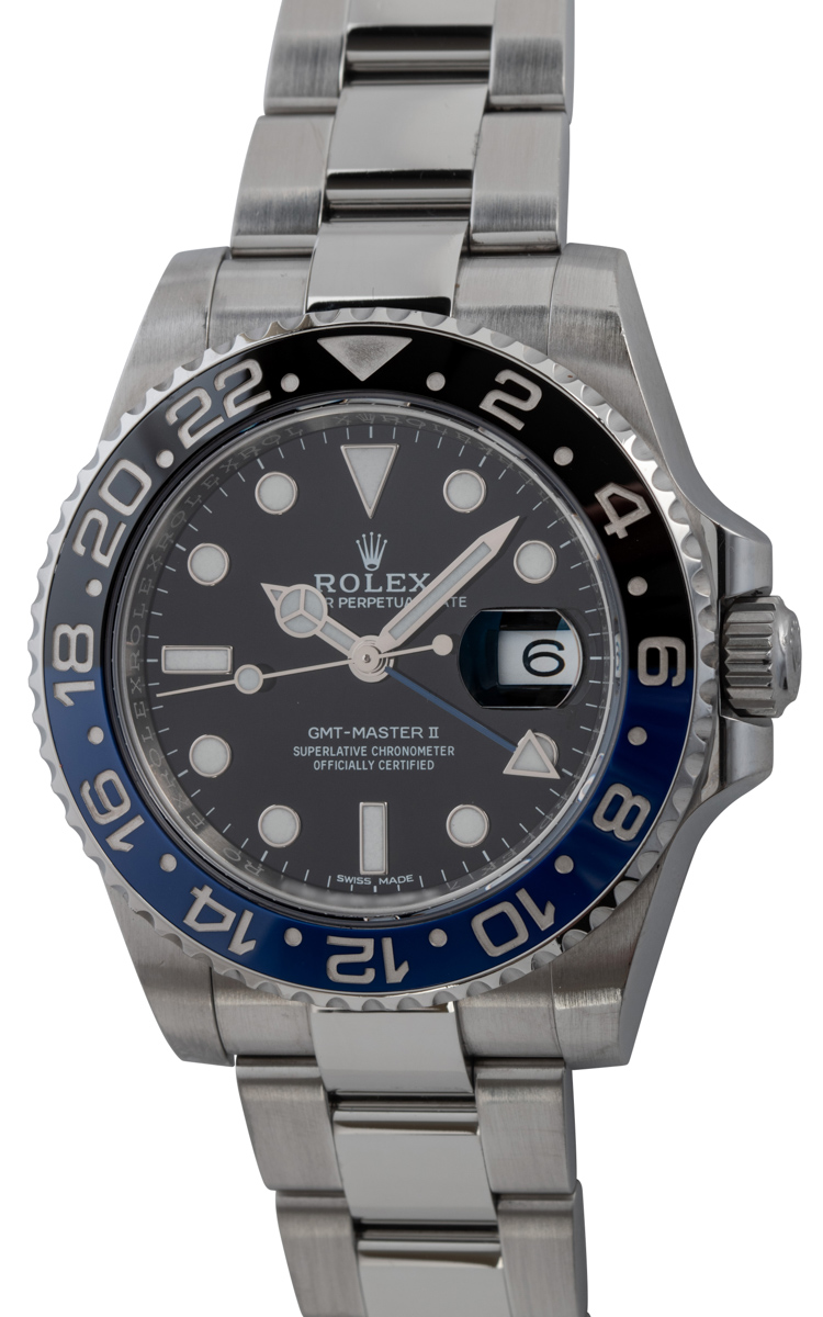 Rolex GMT-Master II 116710BLNR Blue Ceramic Batman Stainless Steel