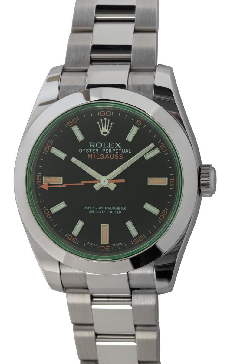 Rolex Milgauss : 116400GV G serial, ca 