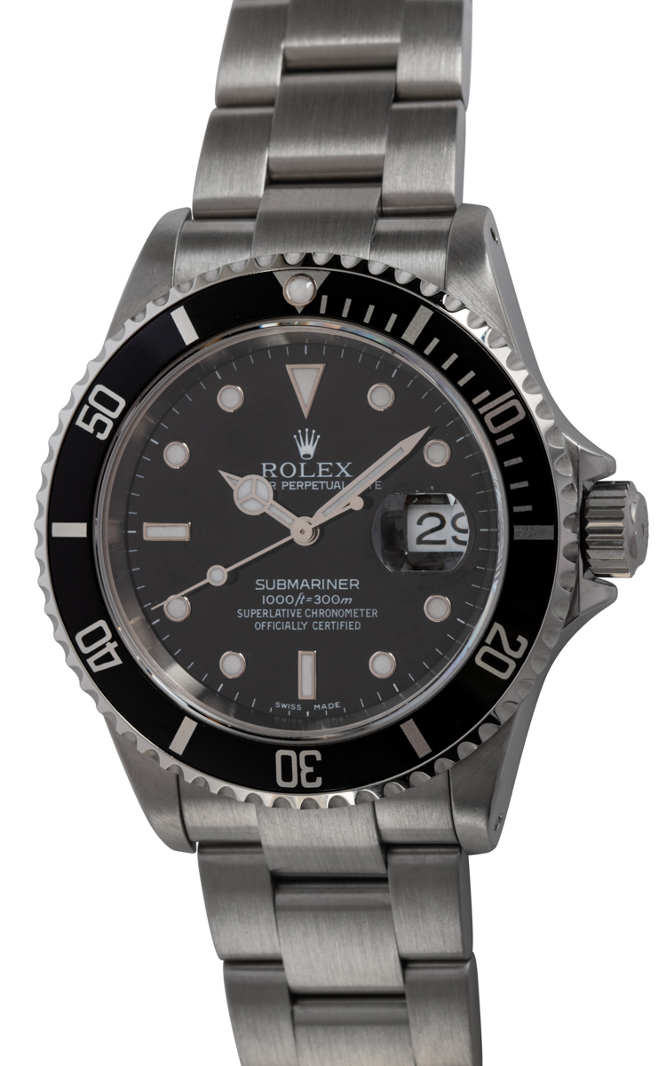 lyd Datum Spaceship Rolex Submariner Date : 16610 P serial : Used Watch For Sale