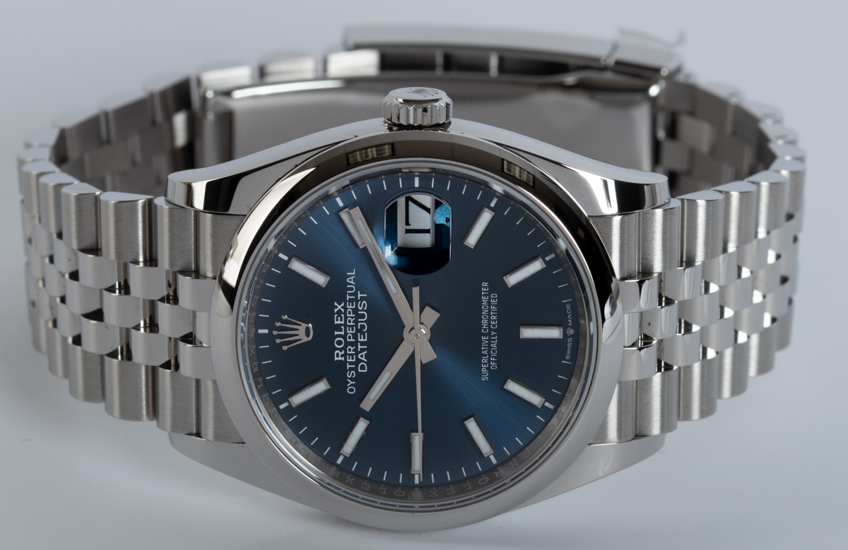 Rolex Datejust 36 126200-0005 - SOLD OUT - 2020 Blue Index Dial