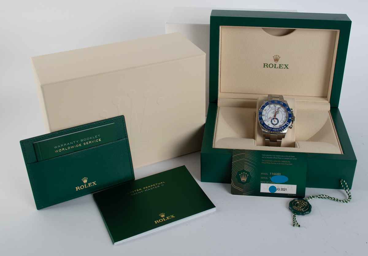Rolex - Yacht-Master II - Mark II dial : 116680 : SOLD OUT : white