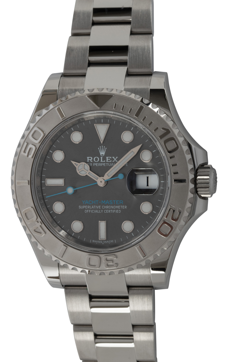 Rolex Yacht-Master : 116622 ca. 2017 : dark Rhodium dial : Used Watch ...