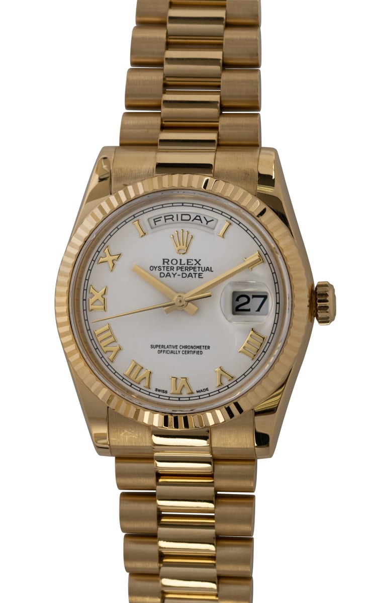 President : 118238 white dial :