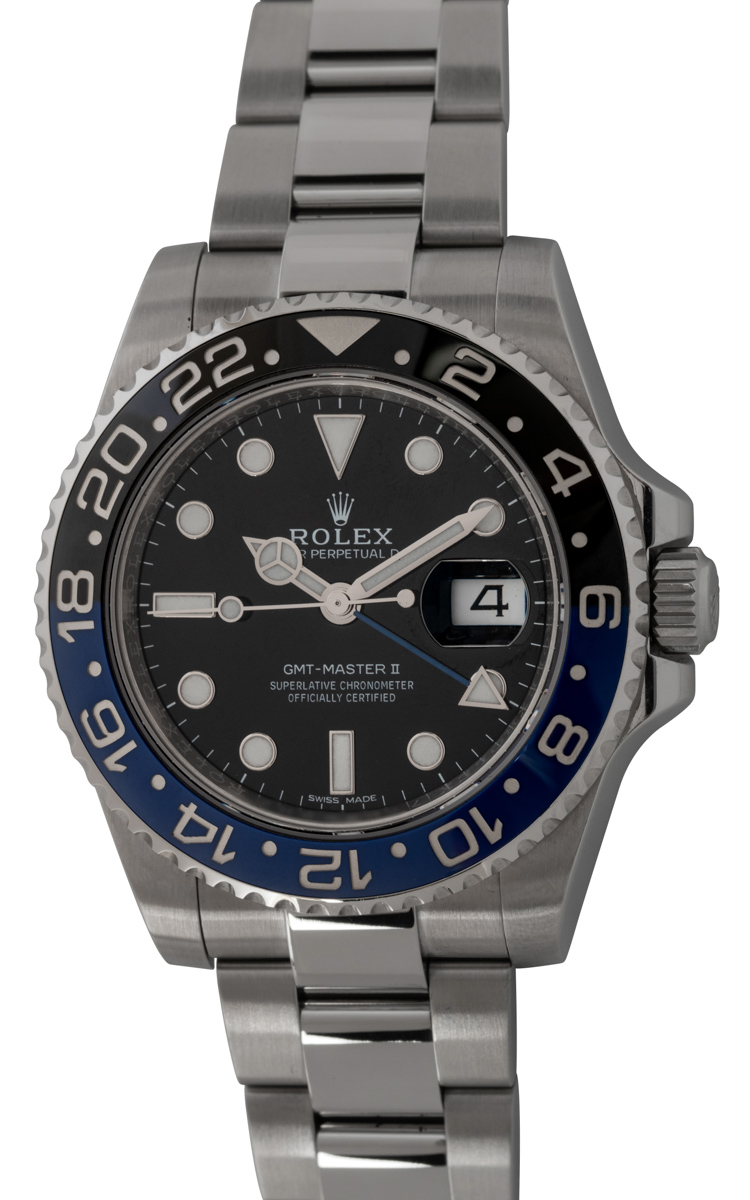 Rolex GMT-Master II 116710BLNR Blue Ceramic Batman Stainless Steel