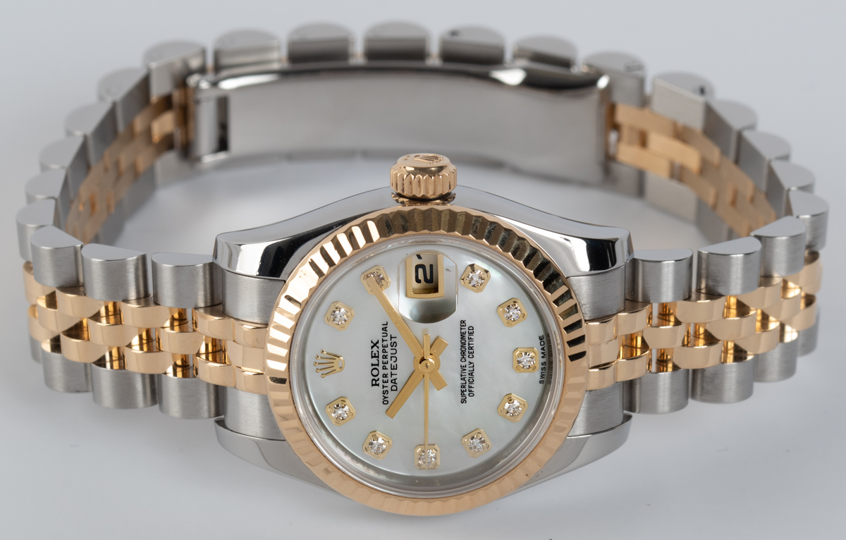 Rolex - Ladies Datejust : 179173 : SOLD OUT : Diamond white mother