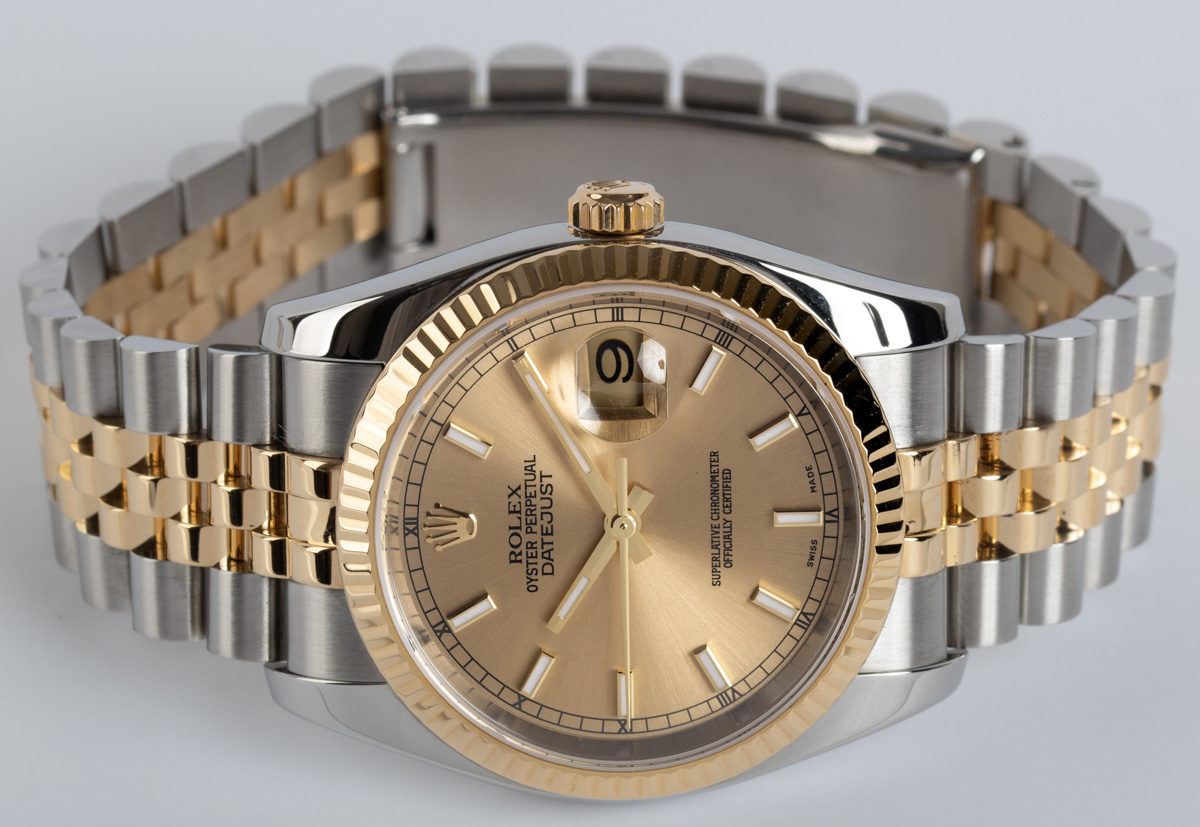 Rolex - Datejust 36 : 116233 : SOLD OUT : champagne dial on
