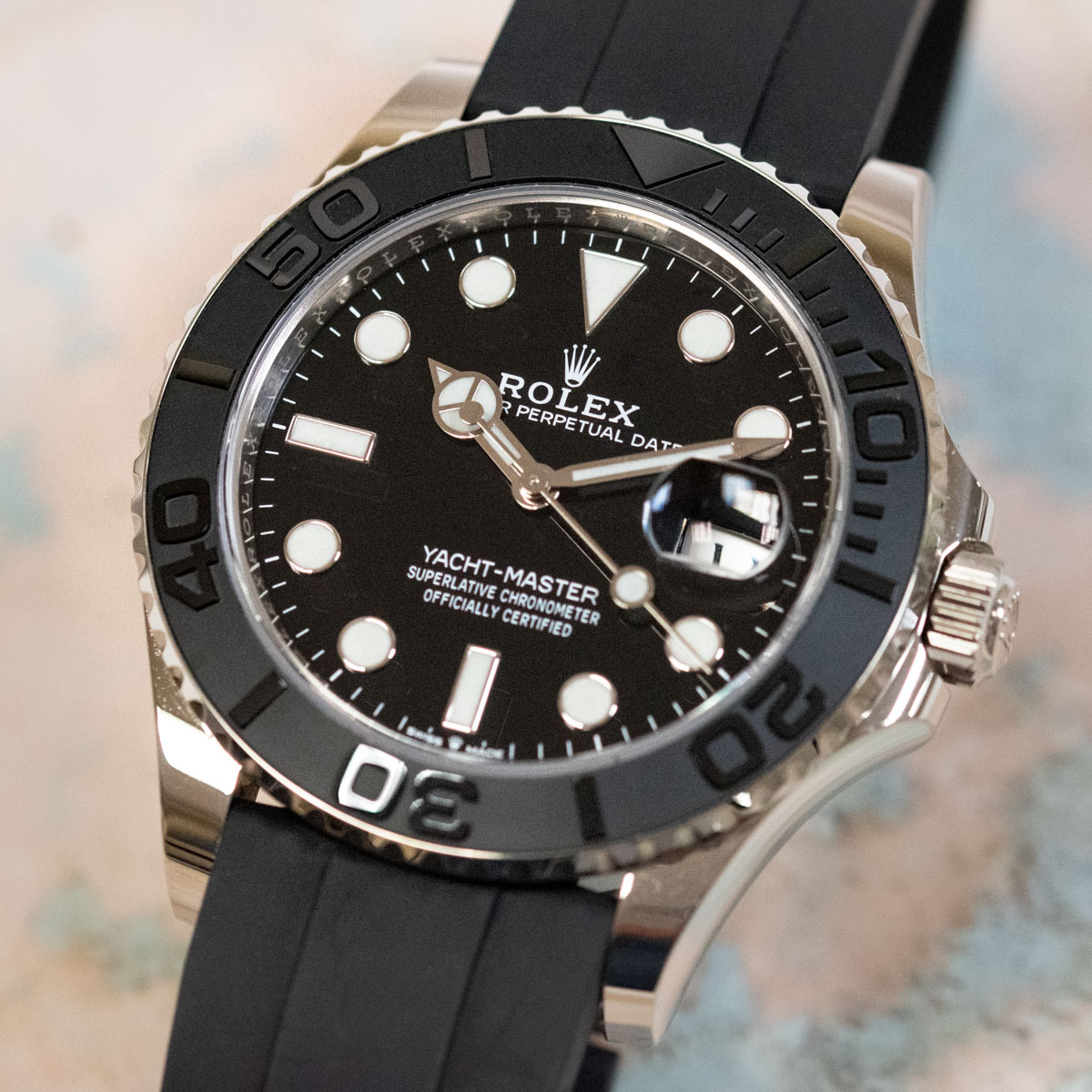 Rolex Yacht-Master 42 : m226659-0002 black dial :