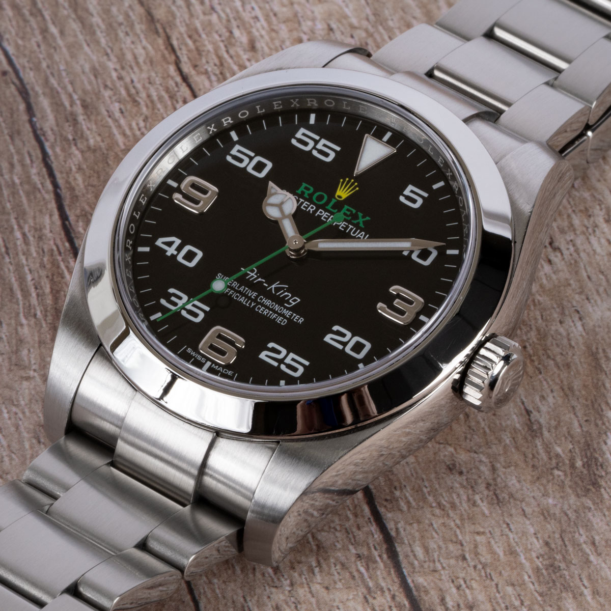 Rolex air king resale value 2025