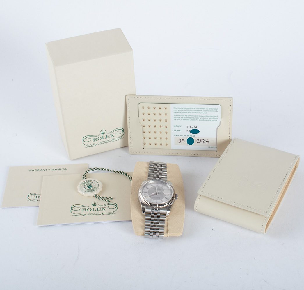 Rolex Datejust 36 116234 - 2007 Silver & Gray 'Tuxedo' Dial, Steel