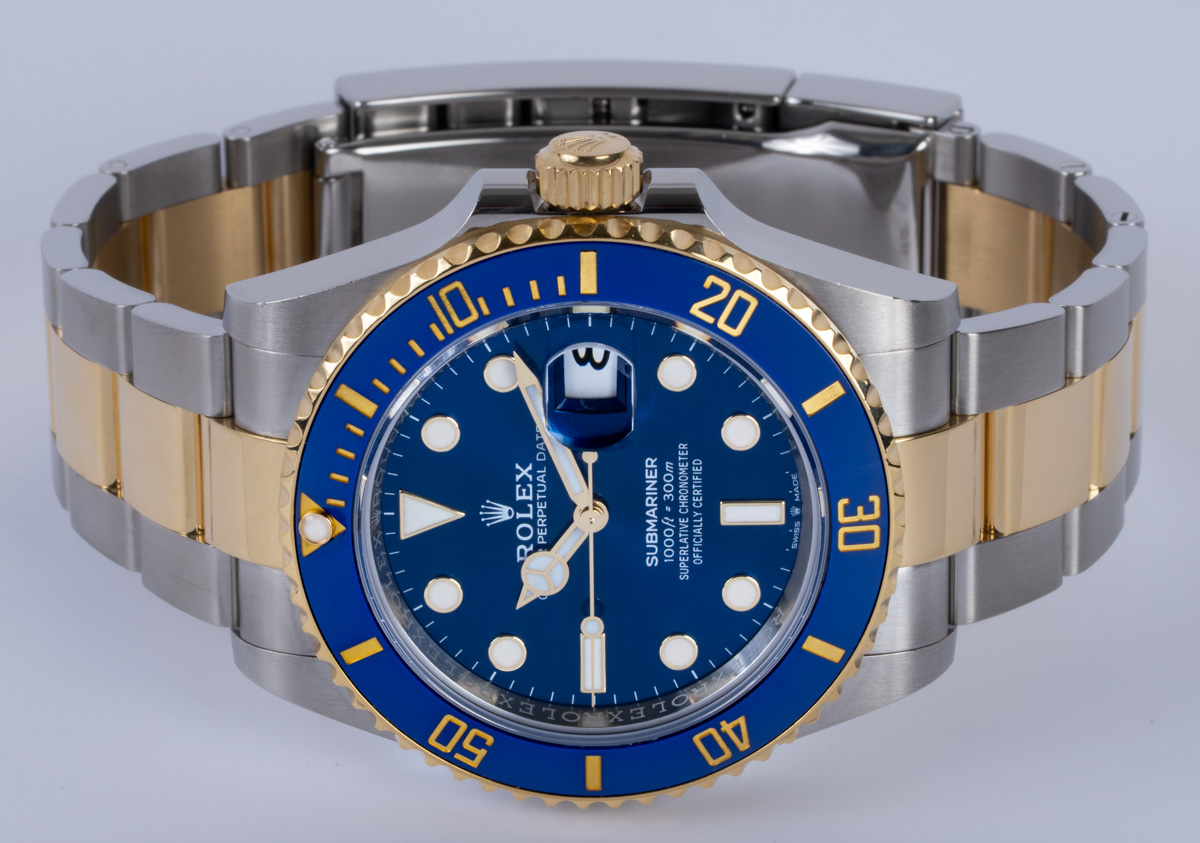 Rolex Submariner Date 41 : 126613LB-0002 blue dial :