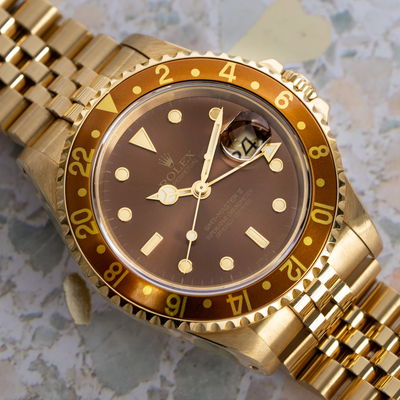 Rolex GMT-Master II 'Root Beer' : 16718