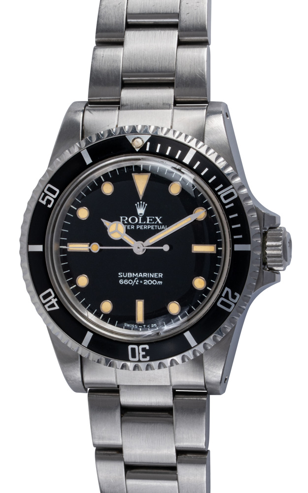 Rolex Submariner Vintage 5513 - 1984 Black Dial, Steel, 40mm
