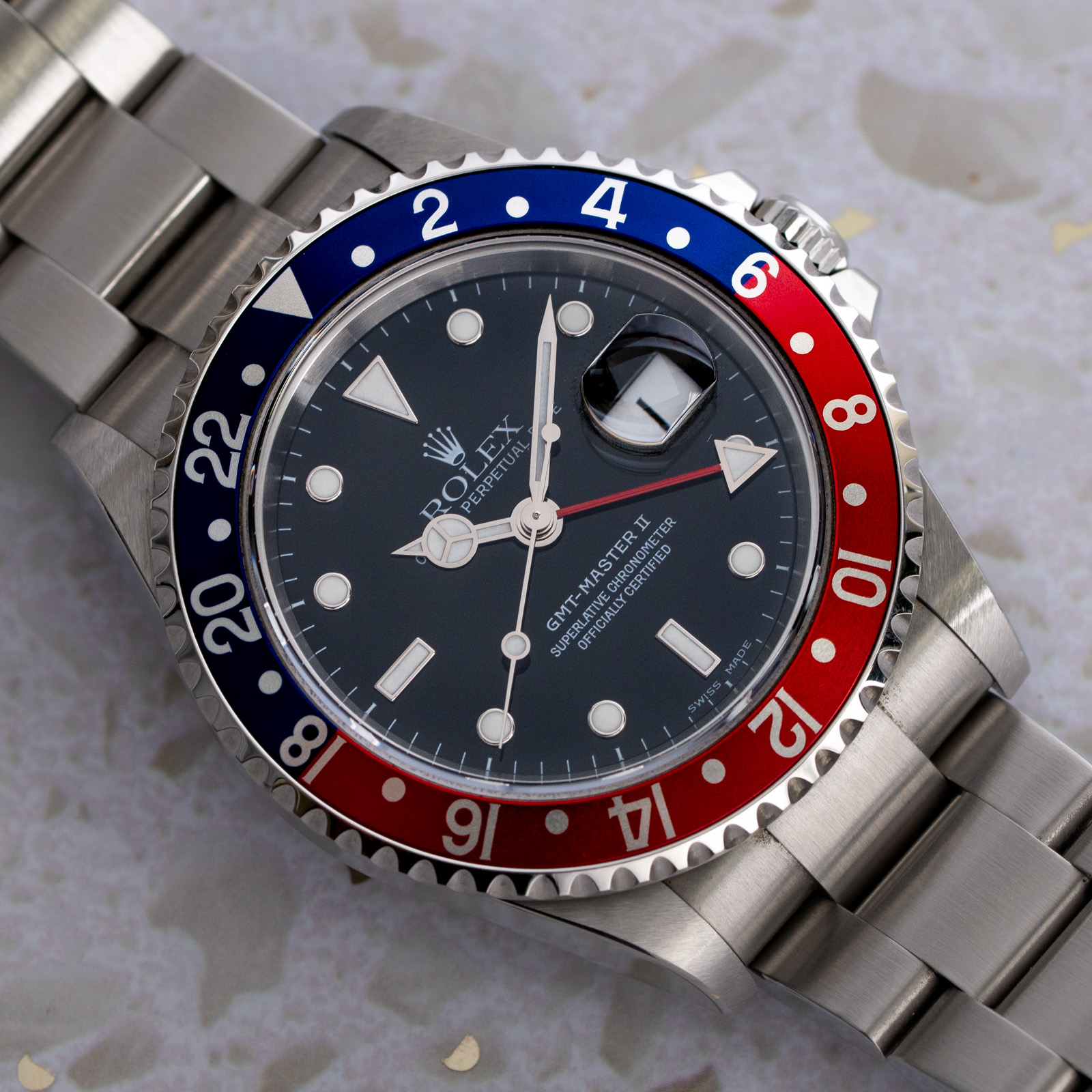 Rolex GMT-Master II 'Pepsi' : 16710B