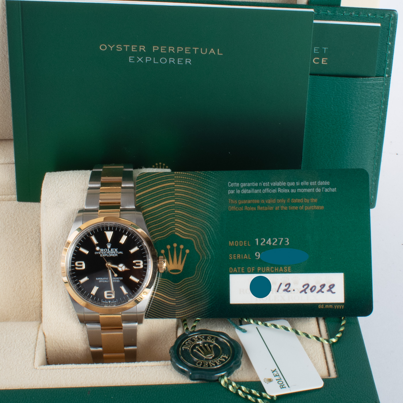 Rolex Explorer 36 : m124273-0001