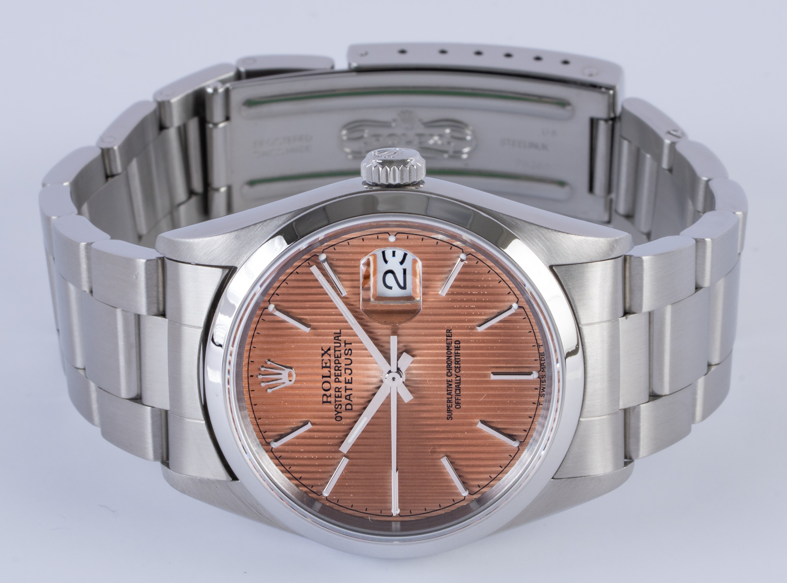 Rolex Datejust 36 'Tropical' : 16200 U serial, ca. 1998