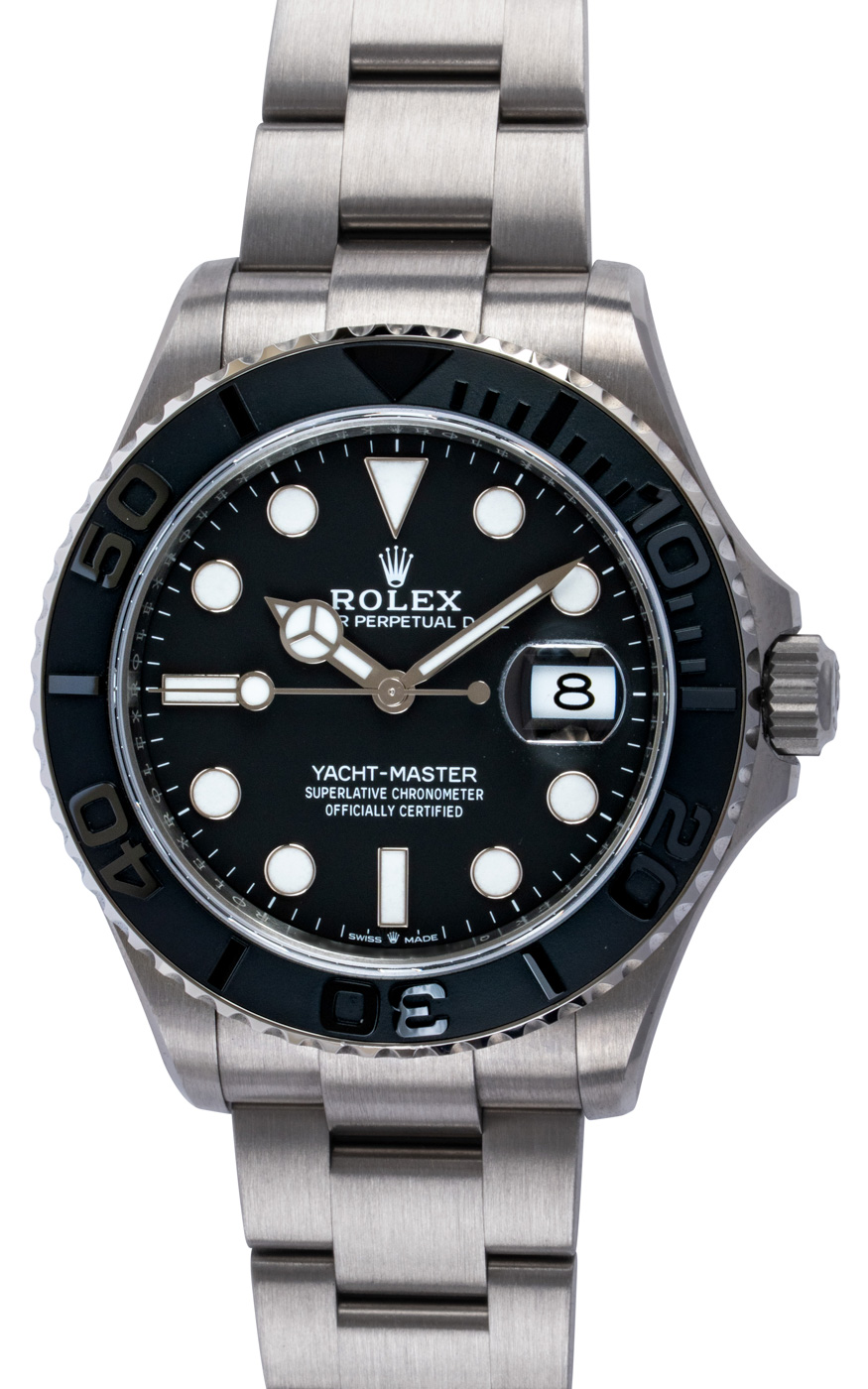 Rolex Yacht-Master 42 : 226627 intense black dial :