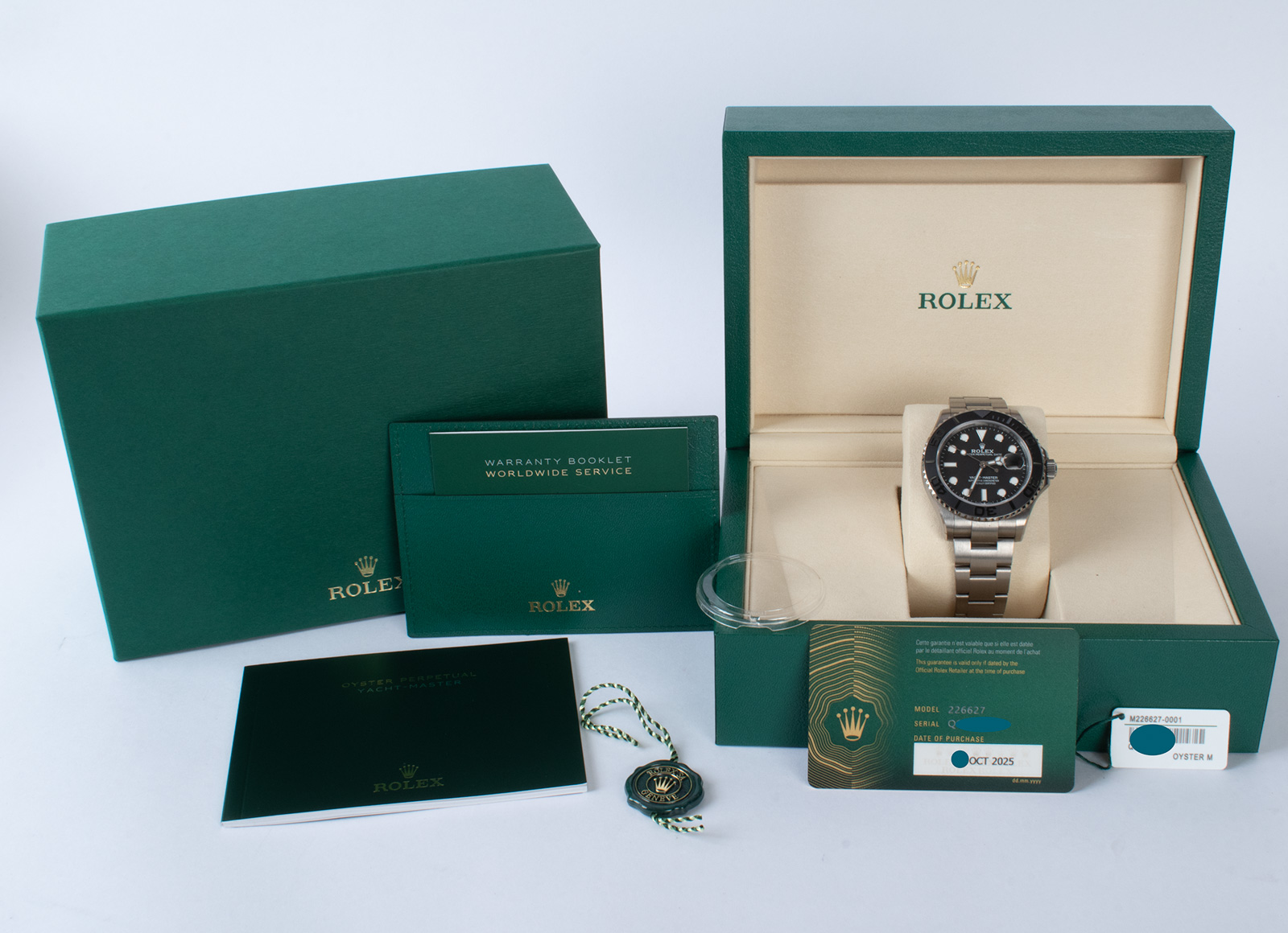 Rolex Yacht-Master 42 226627 - 2025 Intense Black Dial, RLX