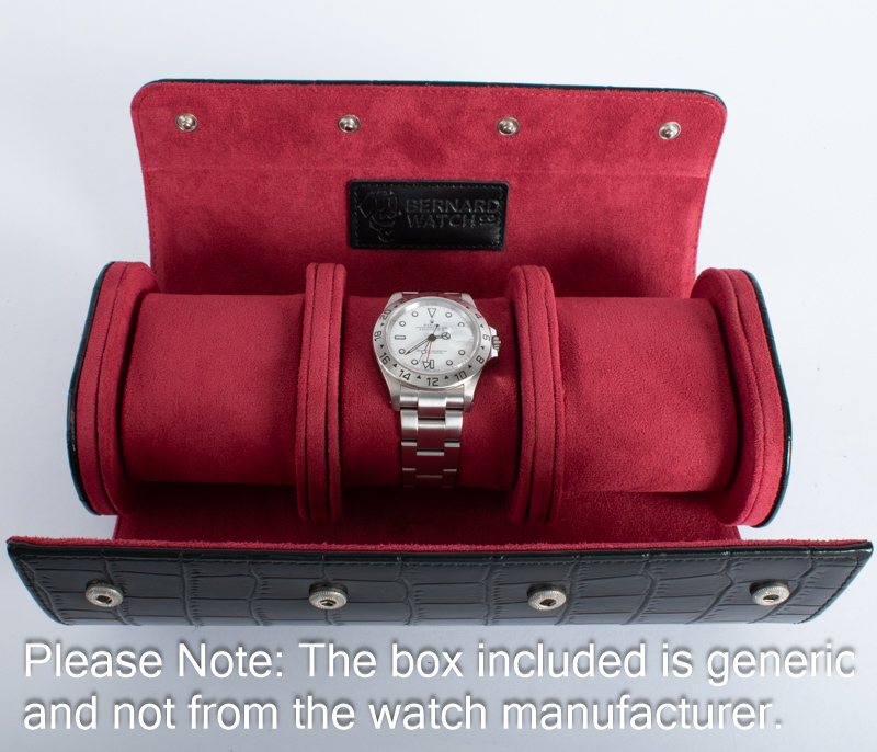 ロレックス　ROLEX エクスプローラーⅡ Ret.16570 ケース Rolex Explorer II 16570 - 2000 White Dial, Steel, 40mm | Bernard Watch
