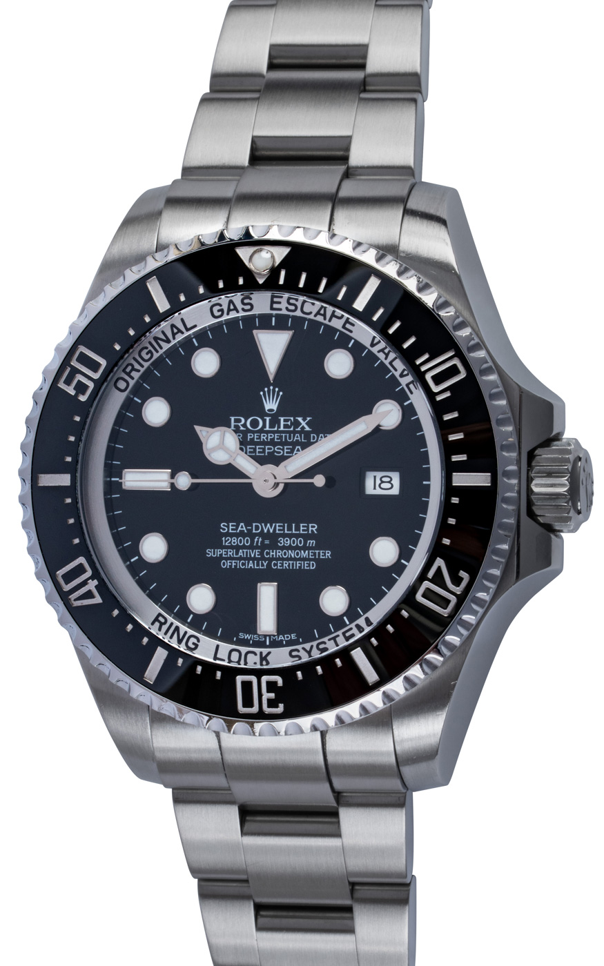 Rolex Sea-Dweller DEEPSEA 116660 - 2015 Black Dial, Steel, 44mm